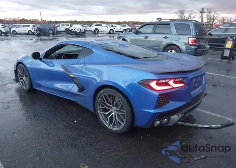 2022 Chevrolet Corvette Stingray Rwd 2Lt из США, поврежденный, VIN 1G1YB2D48N5116801